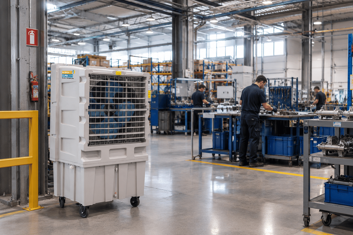 alquiler de aire evaporativo
